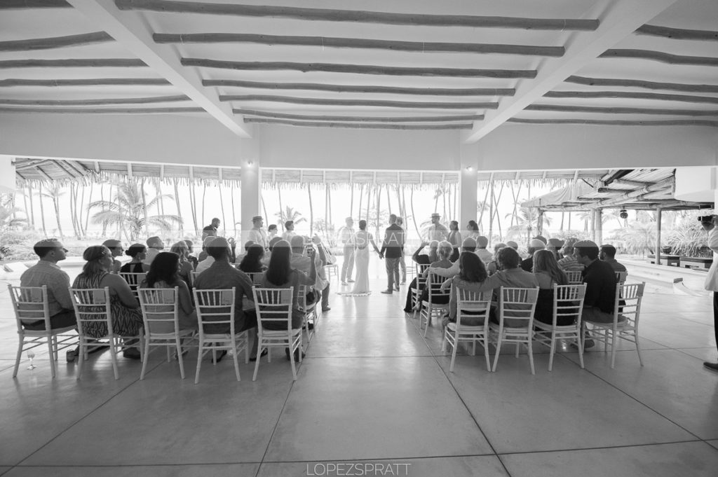 Boda en el interior de Villa del Mar - Las Terrenas